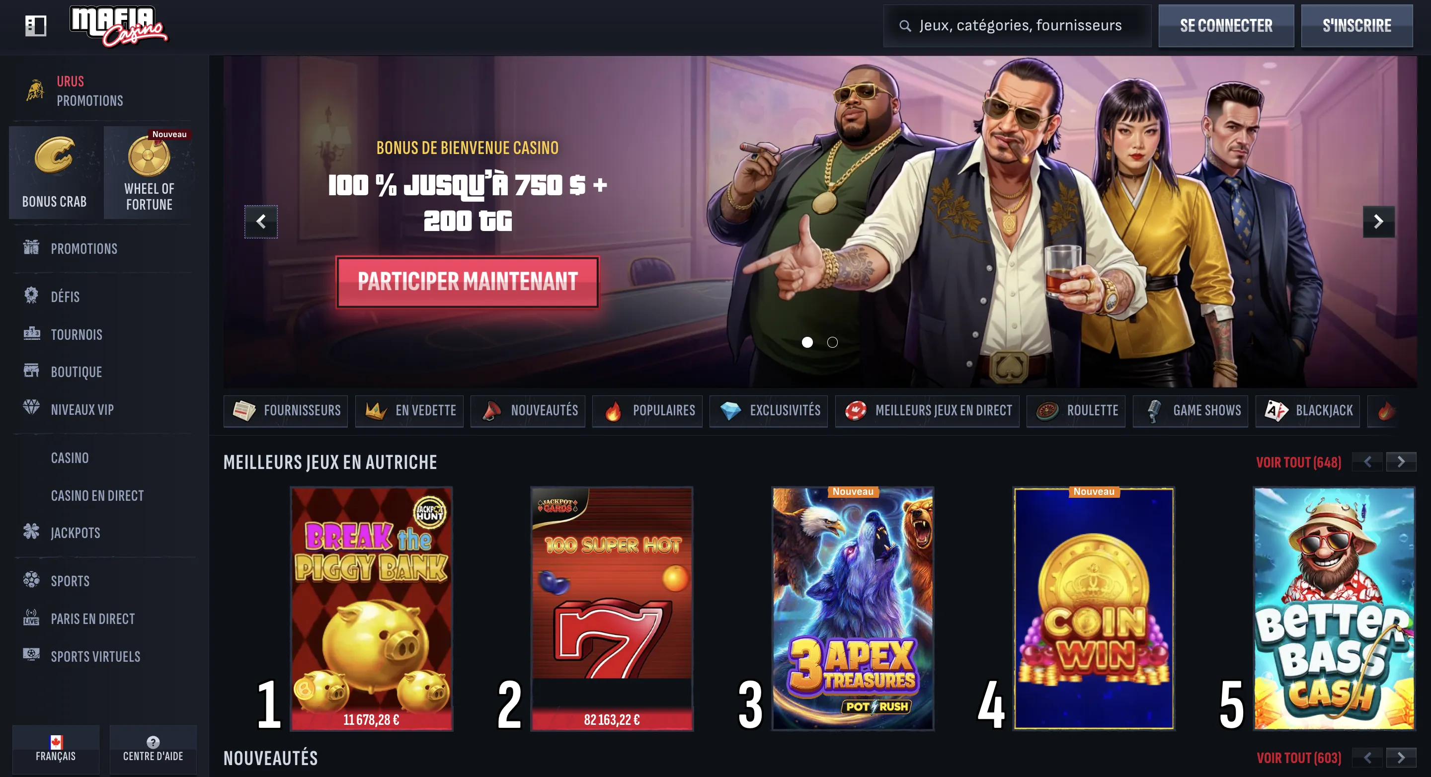 Guide pratique du Mafia Casino retrait : paiements sortants